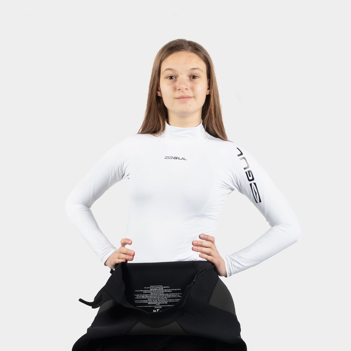 UV PROTECT FL LS JNR RASHGUARD