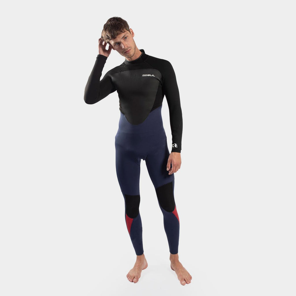 Response 4/3mm Blindstitched Steamer Men's