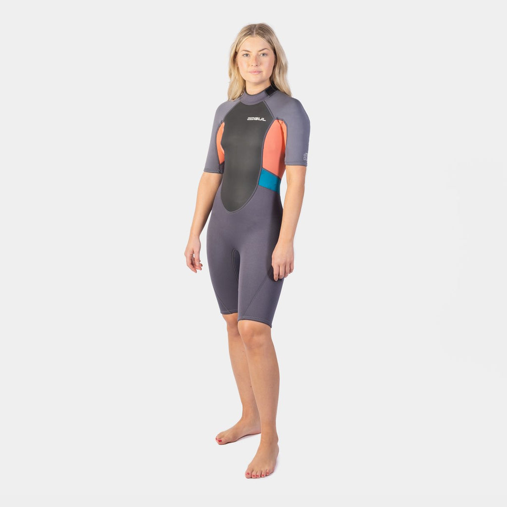 Response 3/2mm Flatlock Ladies Shorty