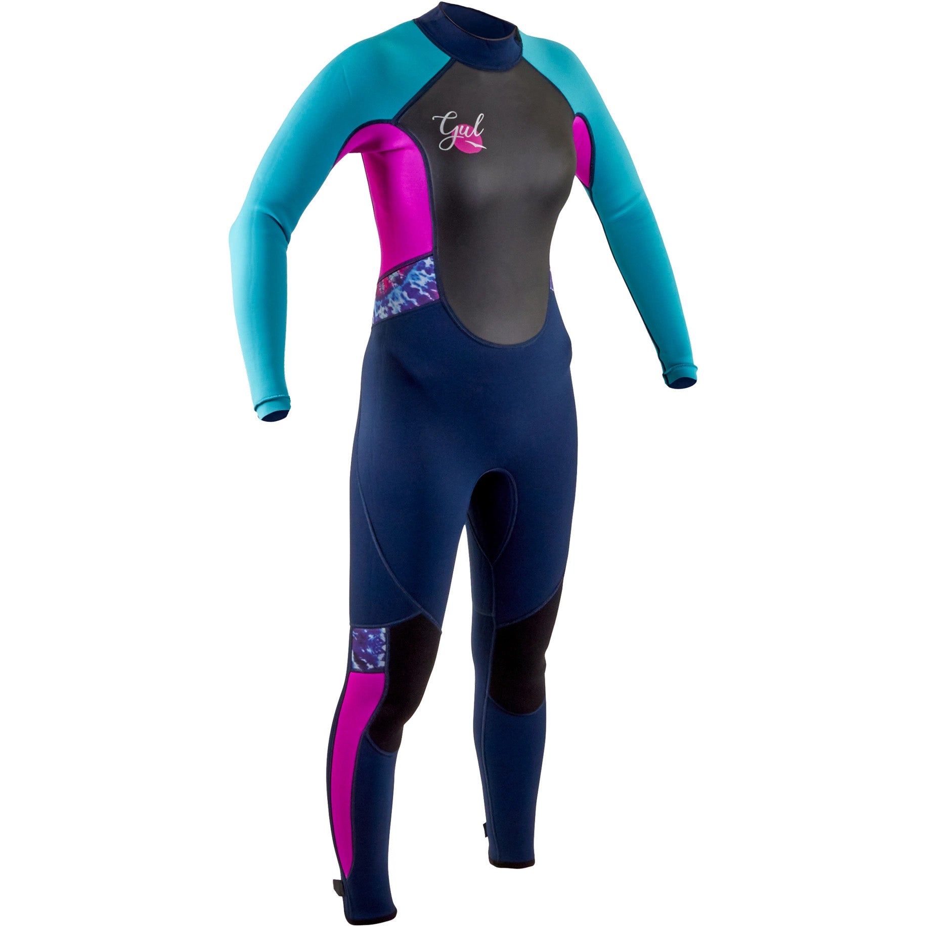 JUNIOR RESPONSE 3/2MM FLATLOCK BACK ZIP FULL WETSUIT