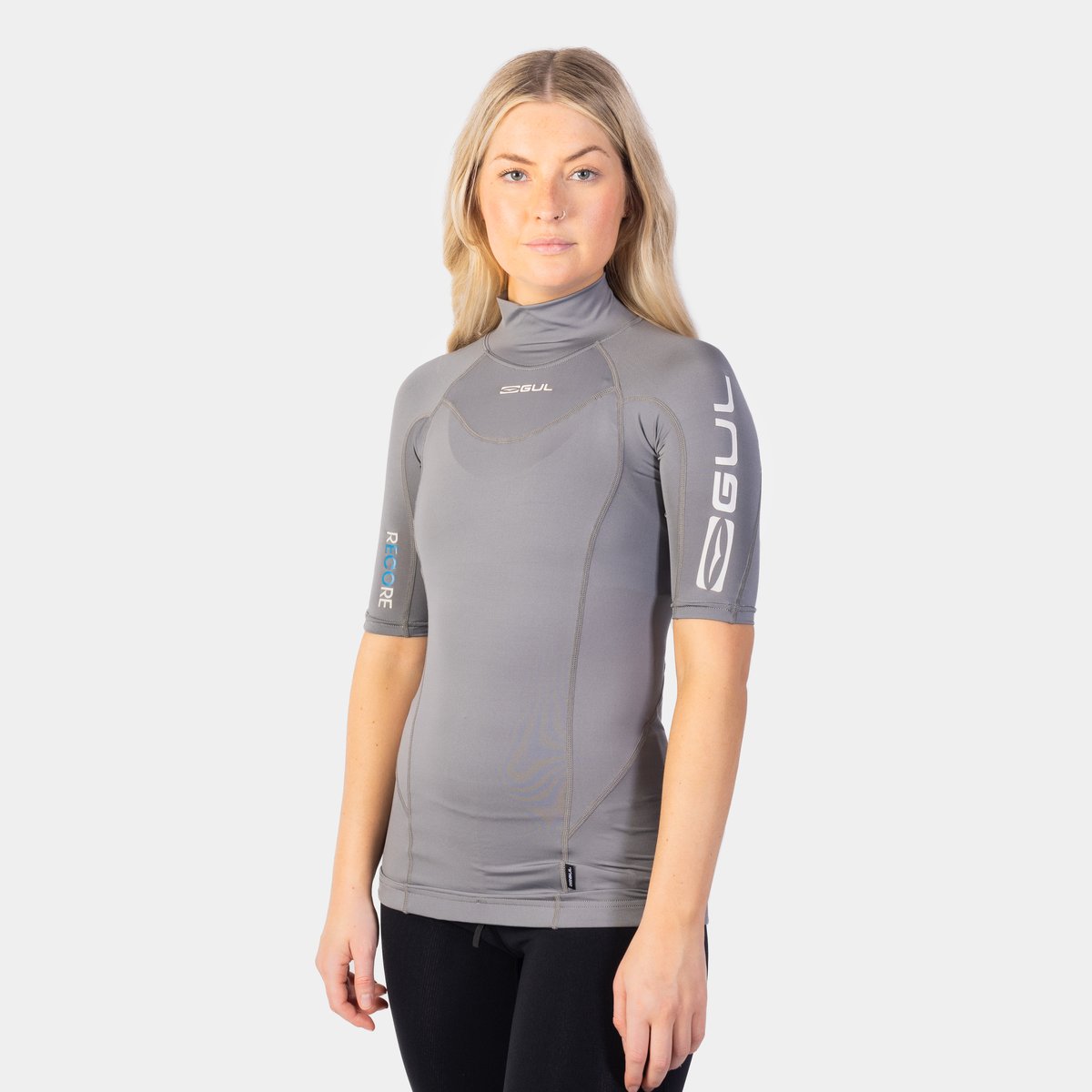 UV Protection Flatlock Short Sleeve Rash Vest