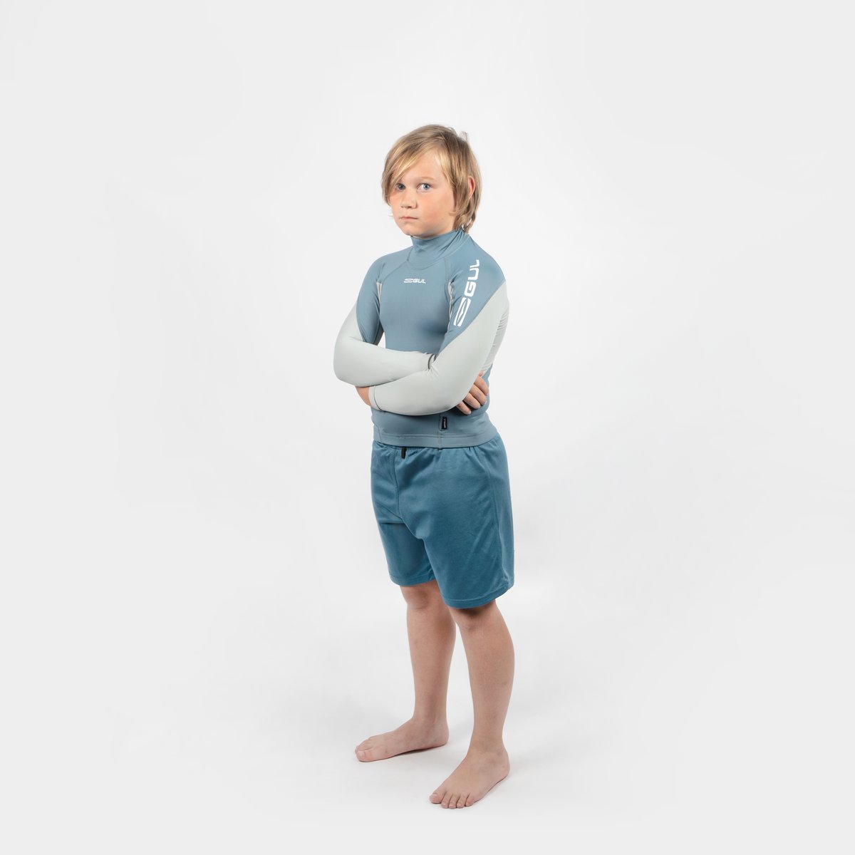 UV PROTECT FL LS JNR RASHGUARD
