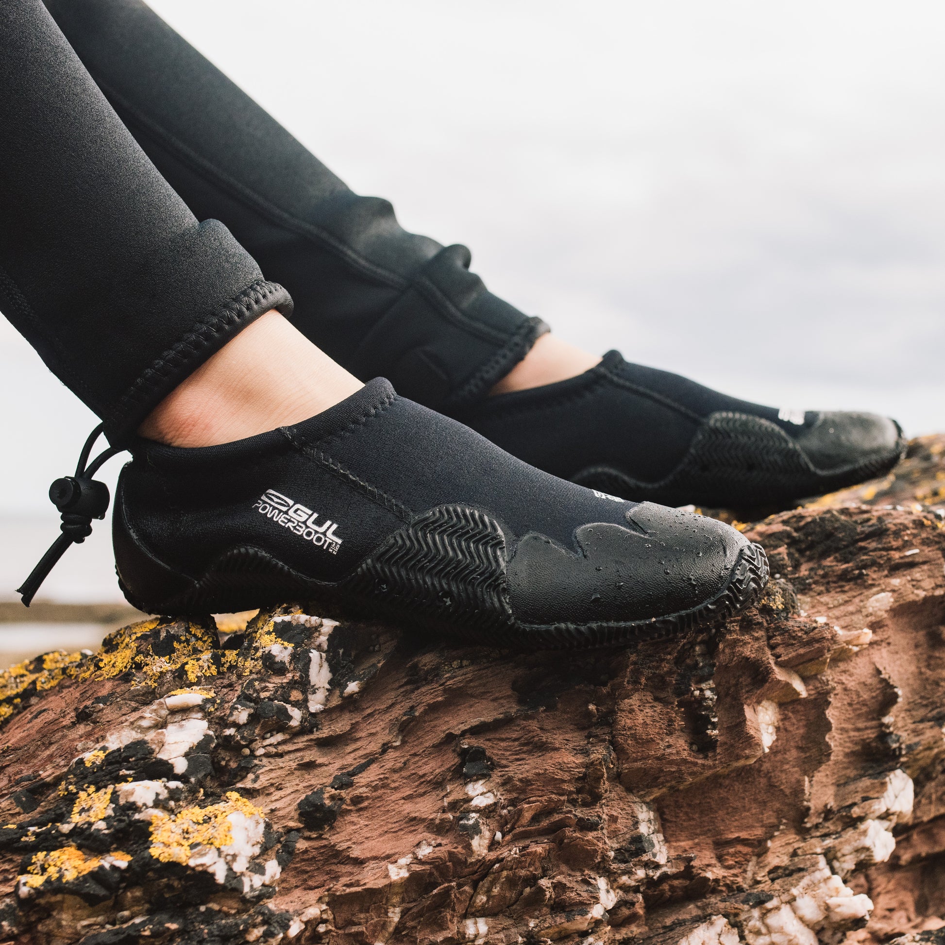 POWER 3MM JUNIOR BLINDSTITCHED WETSUIT SLIPPER