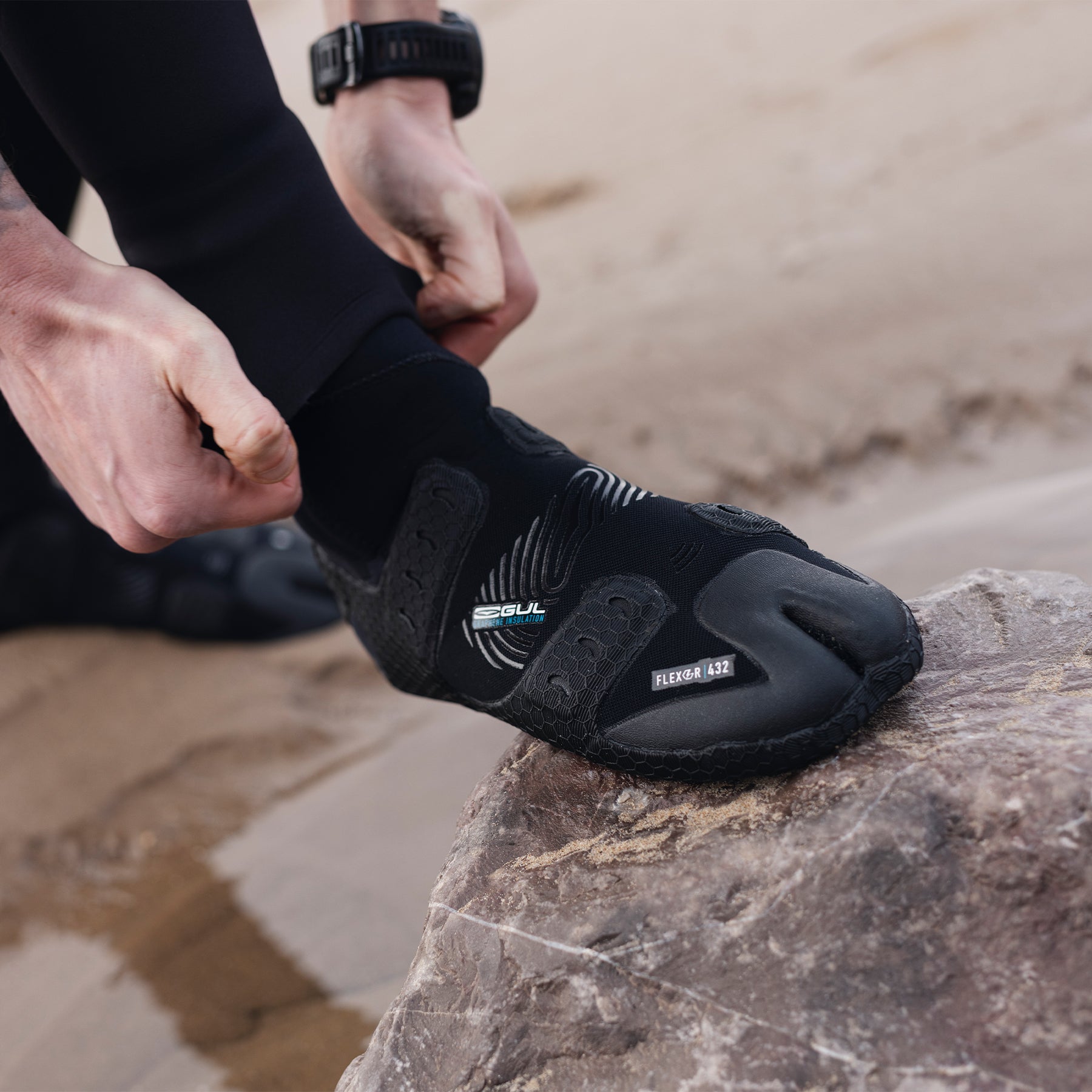 FLEXOR 4/3/2MM SPLIT TOE WETSUIT BOOT