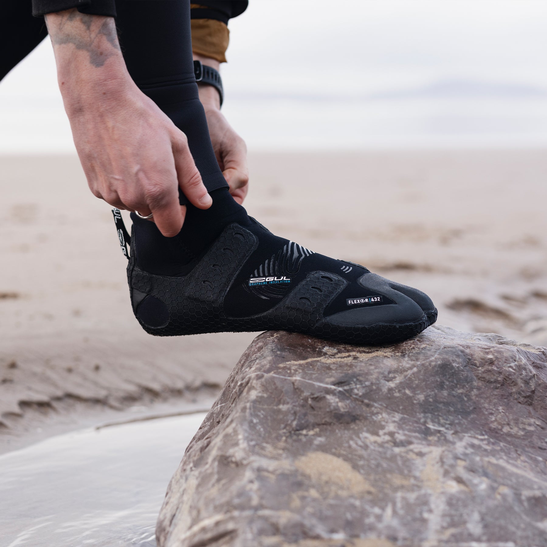 FLEXOR 4/3/2MM SPLIT TOE WETSUIT BOOT