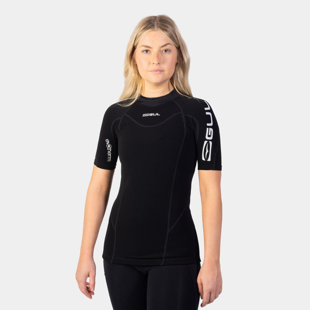 Evotherm Ladies Short Sleeve Flatlock Thermal