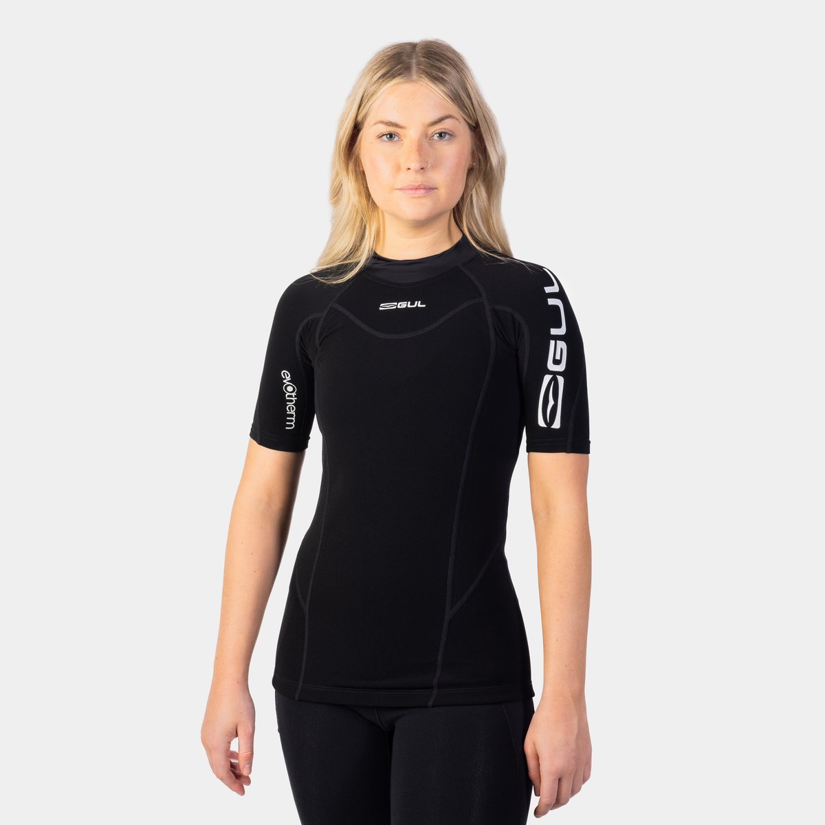 Evotherm Ladies Short Sleeve Flatlock Thermal