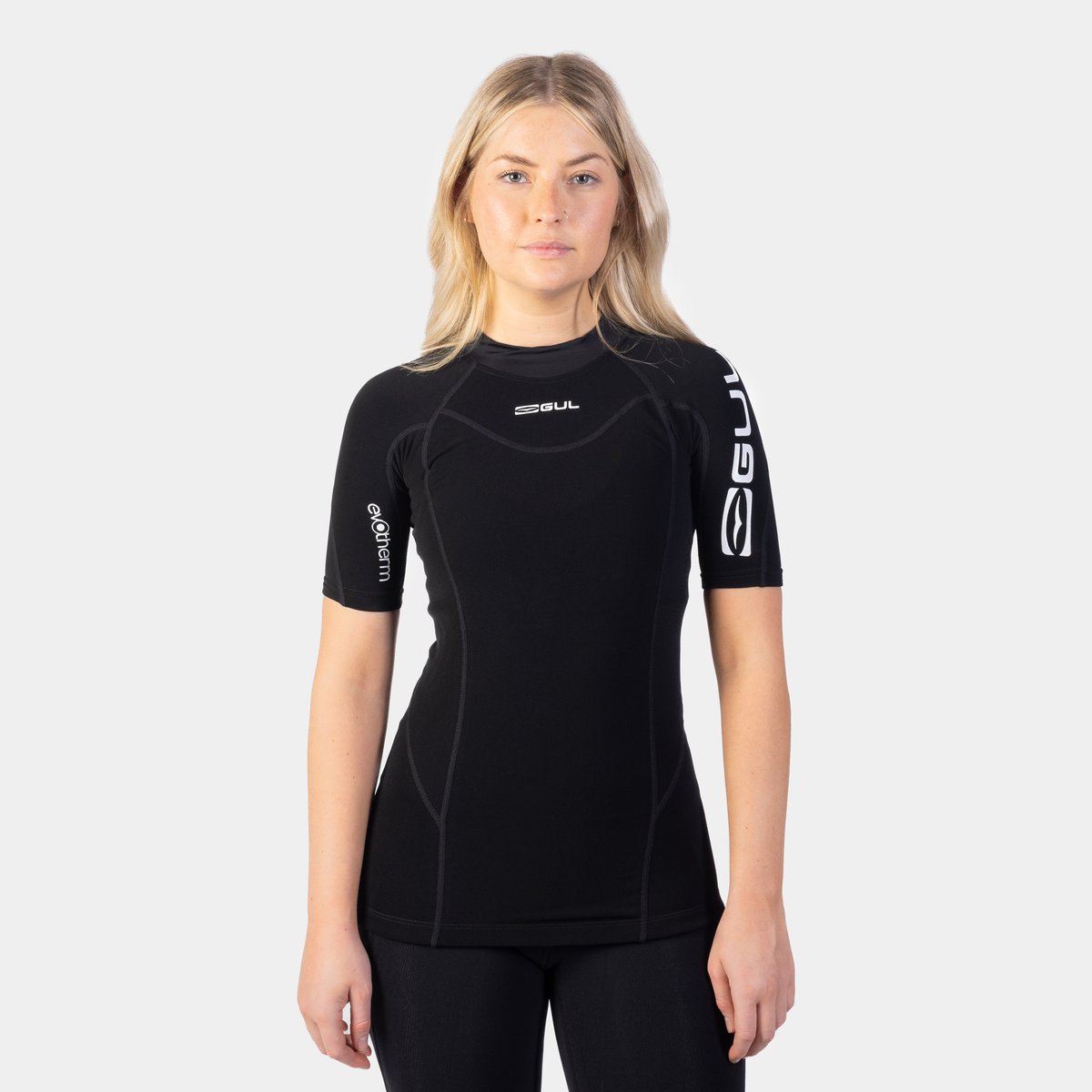 Evotherm Ladies Short Sleeve Flatlock Thermal