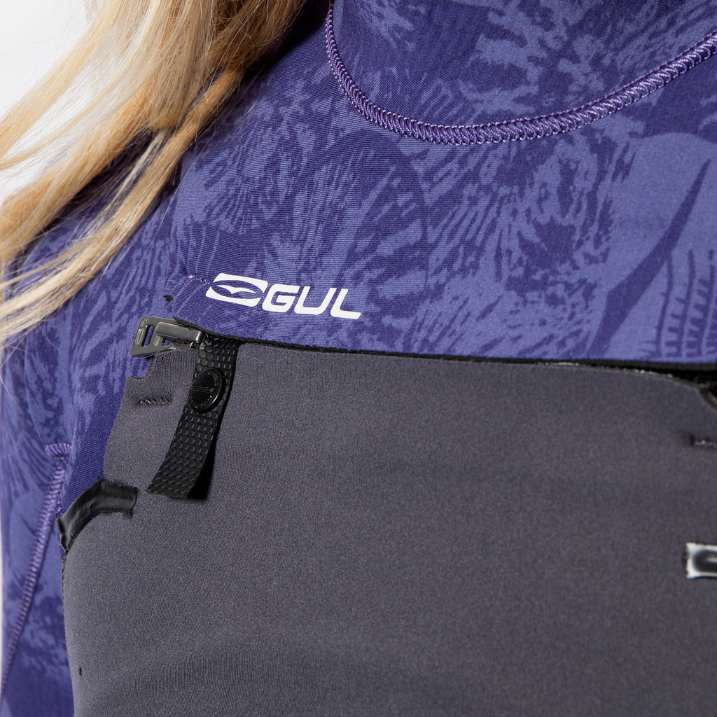 FLEXOR 32 YULEX WOMENS CHEST ZIP BS STEAMER