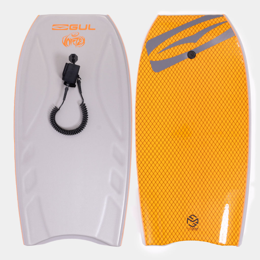 VORTEX 42INCH PRO BODYBOARD DOUBLE COIL LEASH