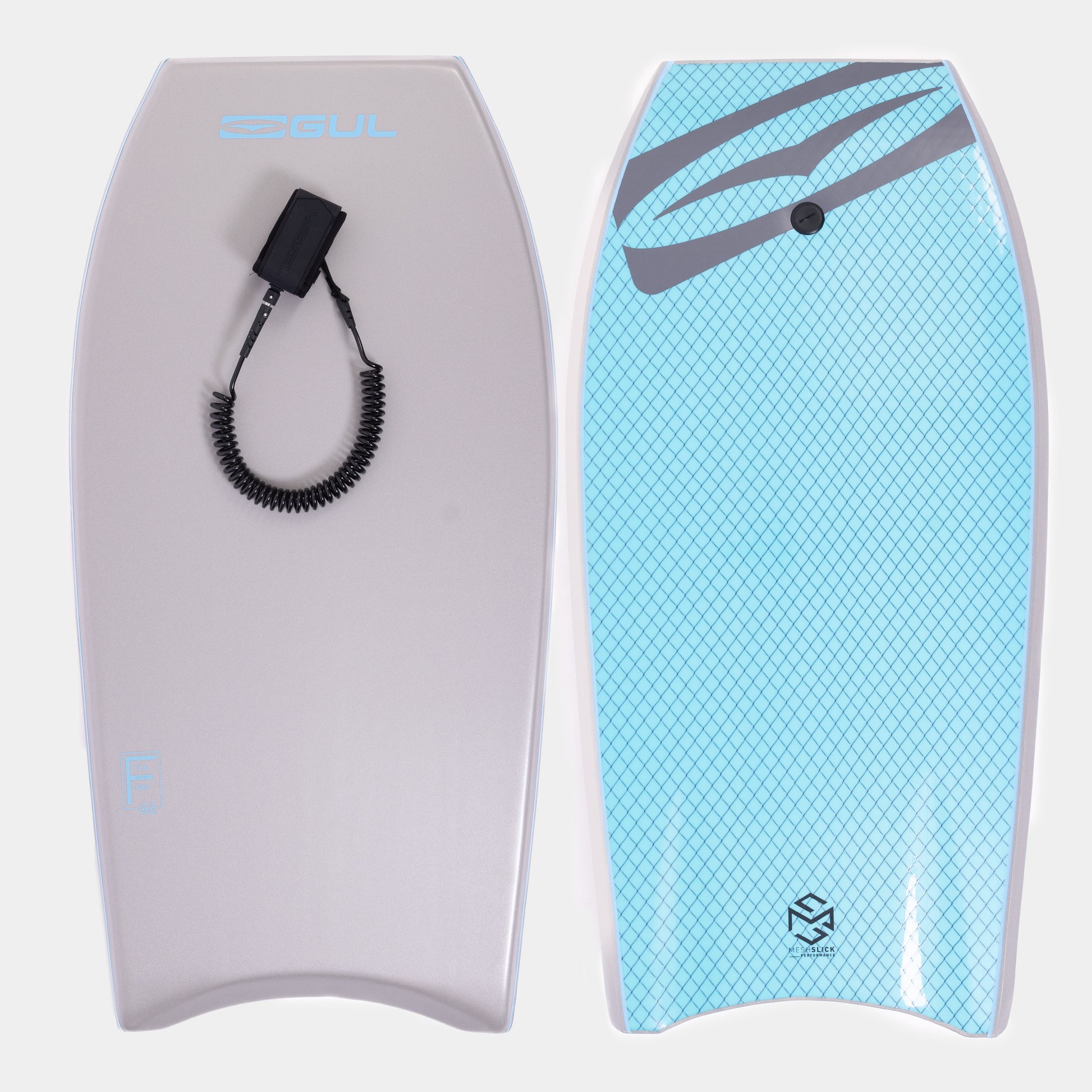 FLEXOR 44INCH  MESH BODYBOARD COIL LEASH