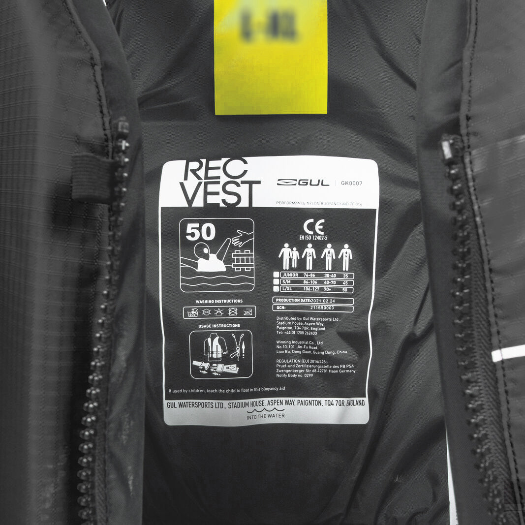 RECREATION VEST JUNIOR  BUOYANCY AID