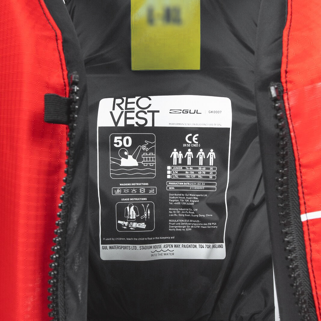 RECREATION VEST JUNIOR  BUOYANCY AID