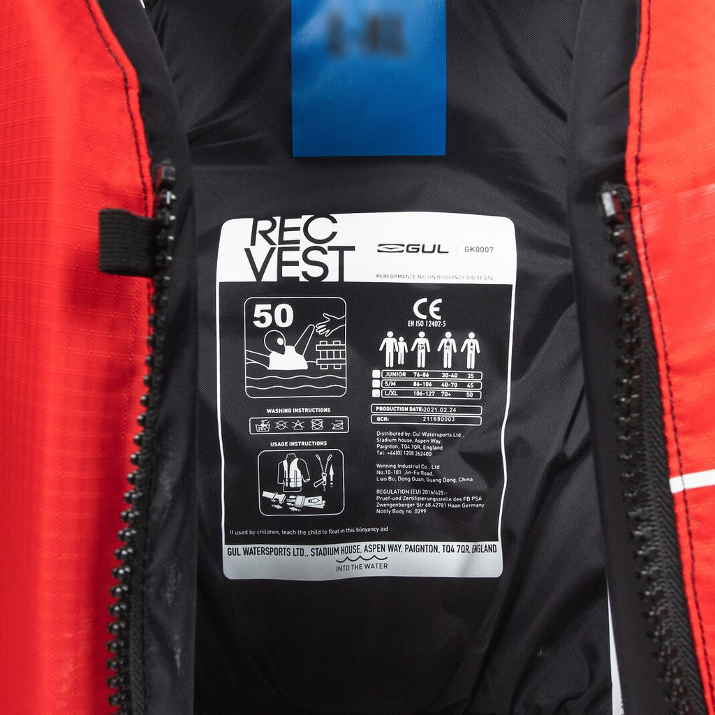 RECREATION VEST  BUOYANCY AID