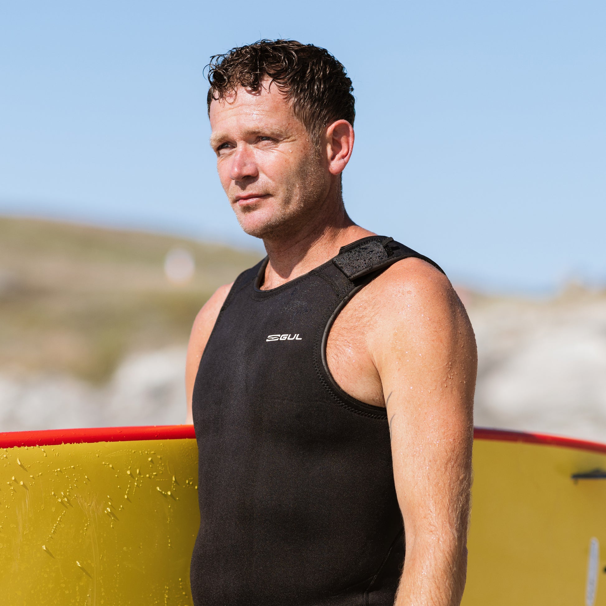 MENS RESPONSE 3MM FLATLOCK NATUR SHORTJOHN WETSUIT