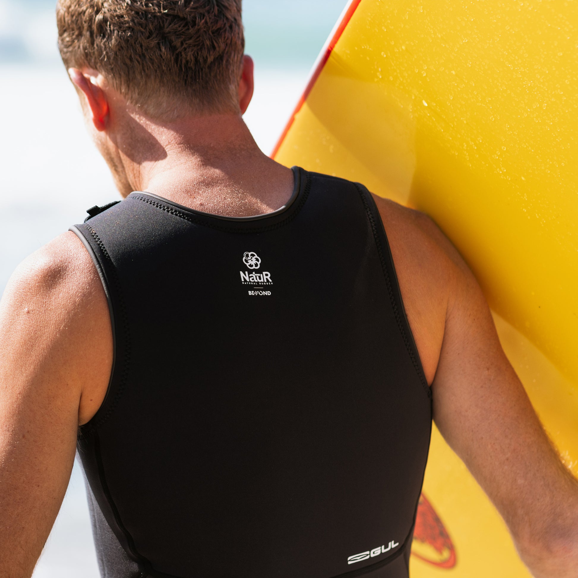 MENS RESPONSE 3MM FLATLOCK NATUR SHORTJOHN WETSUIT