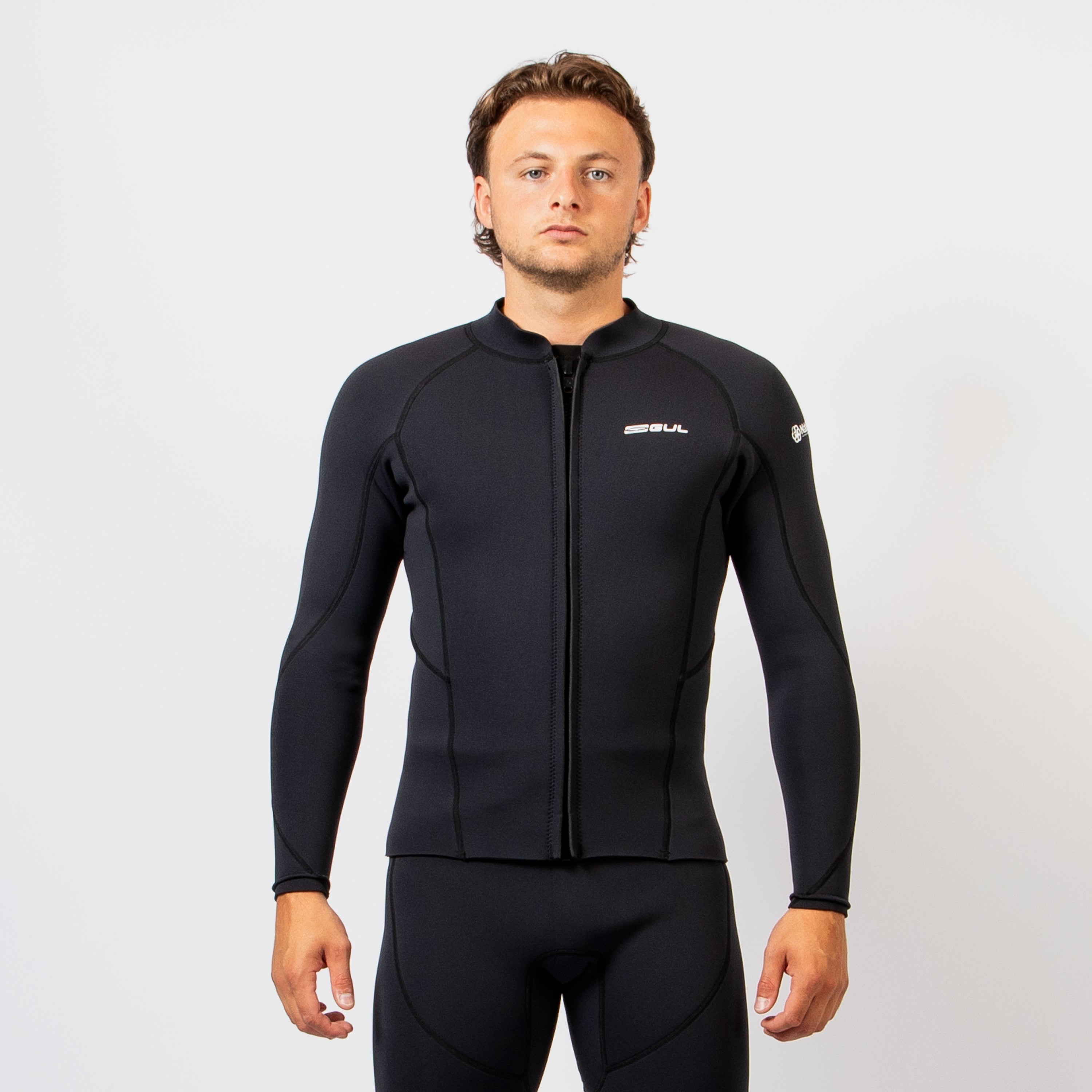 GUL Mens Response 3Mm Flatlock Natur Wetsuit Jacket Surf, – Gul.com