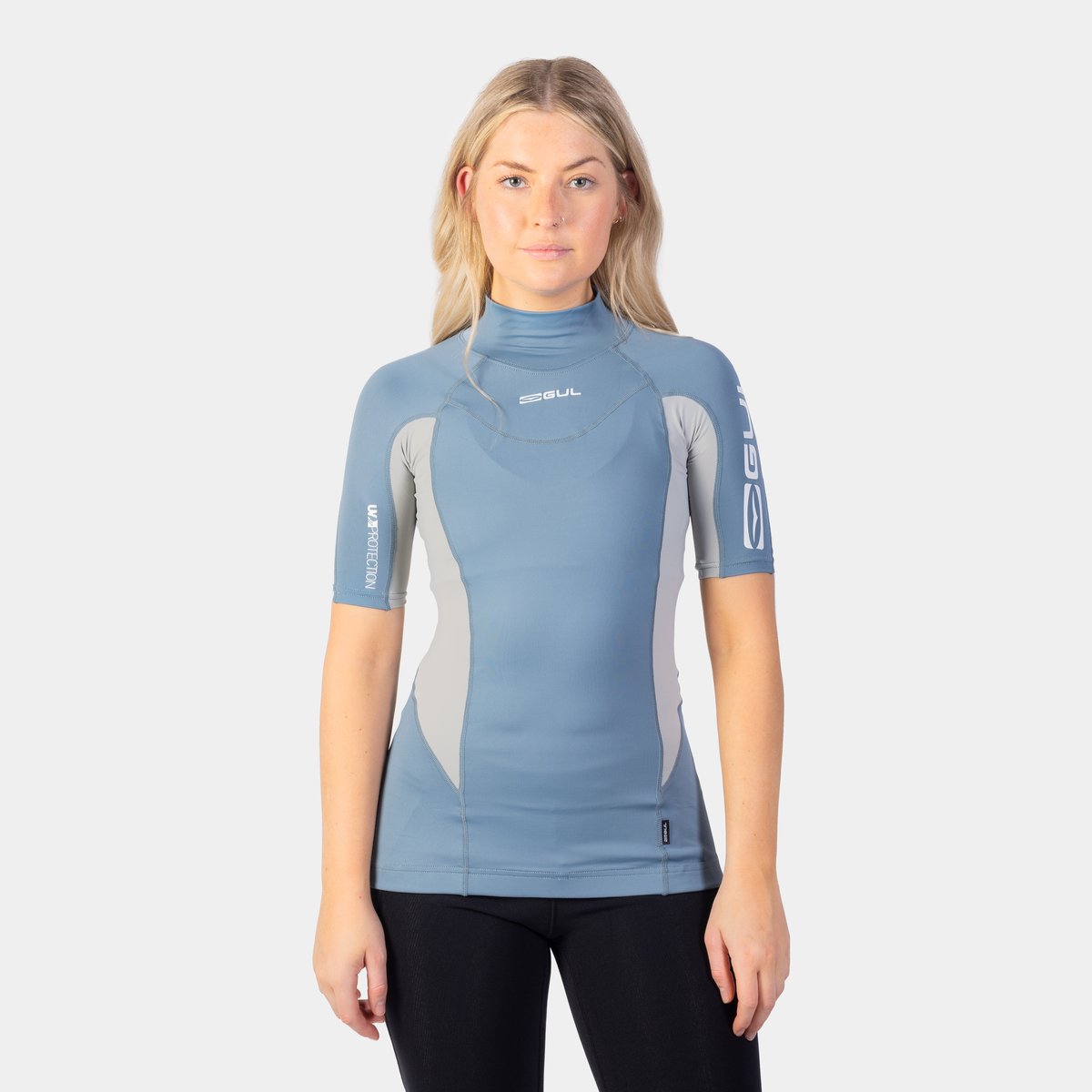 UV Protection Flatlock Short Sleeve Rash Vest