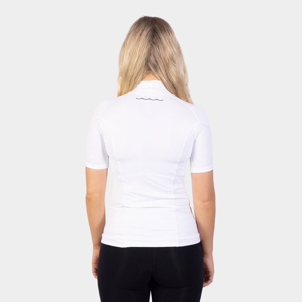 UV Protection Flatlock Short Sleeve Rash Vest