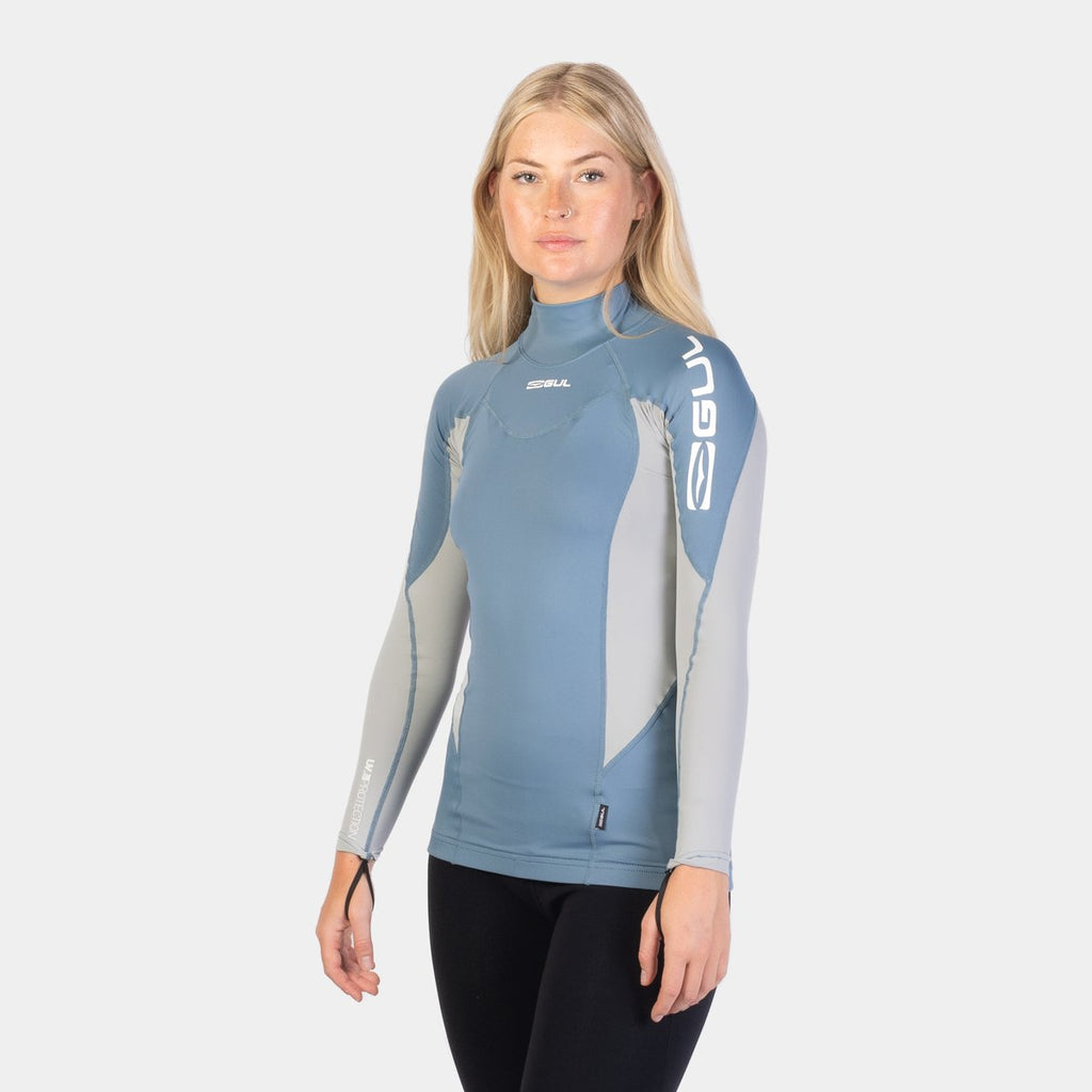 UV Protection Flatlock Long Sleeve Rash Vest