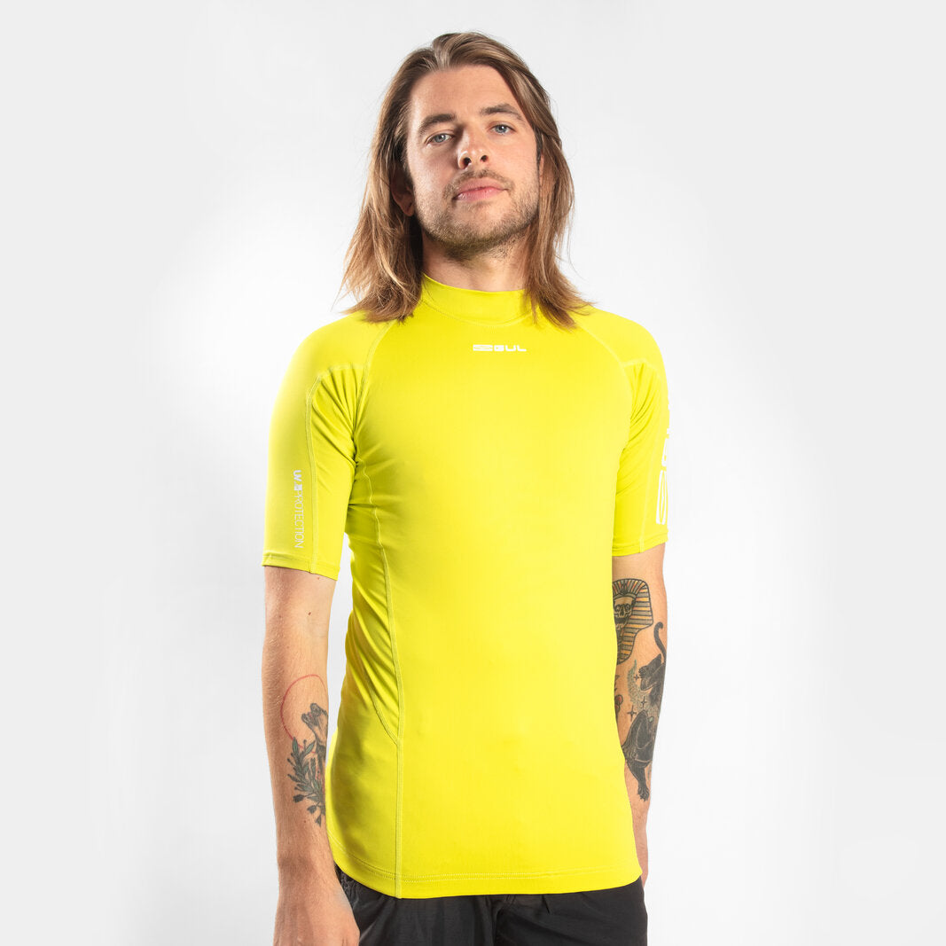 UV Protection Flatlock Short Sleeve Rash Vest
