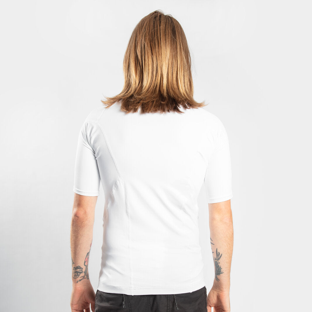 UV Protection Flatlock Short Sleeve Rash Vest