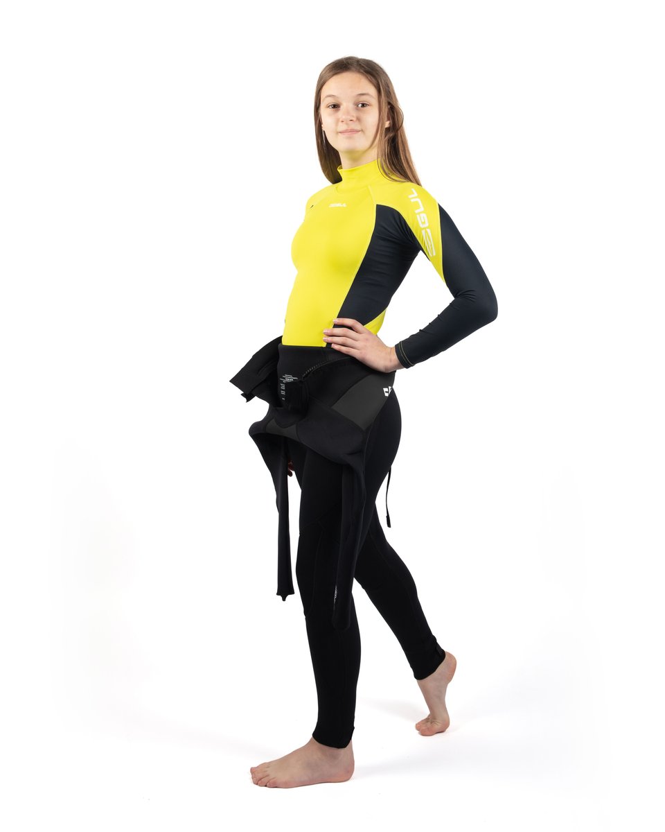 UV PROTECT FL LS JNR RASHGUARD