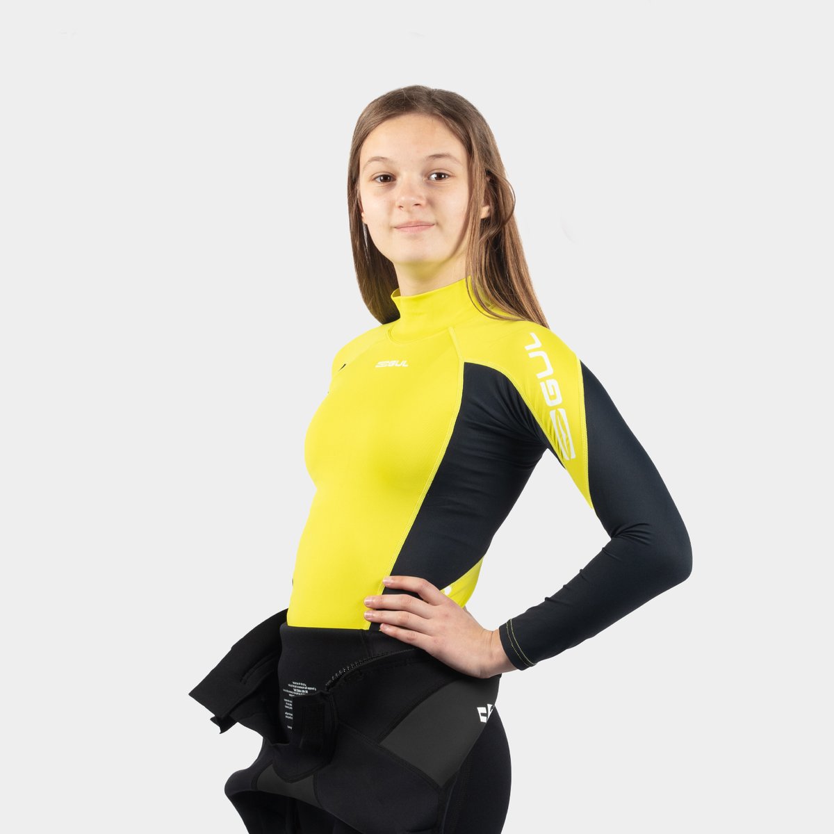 UV PROTECT FL LS JNR RASHGUARD