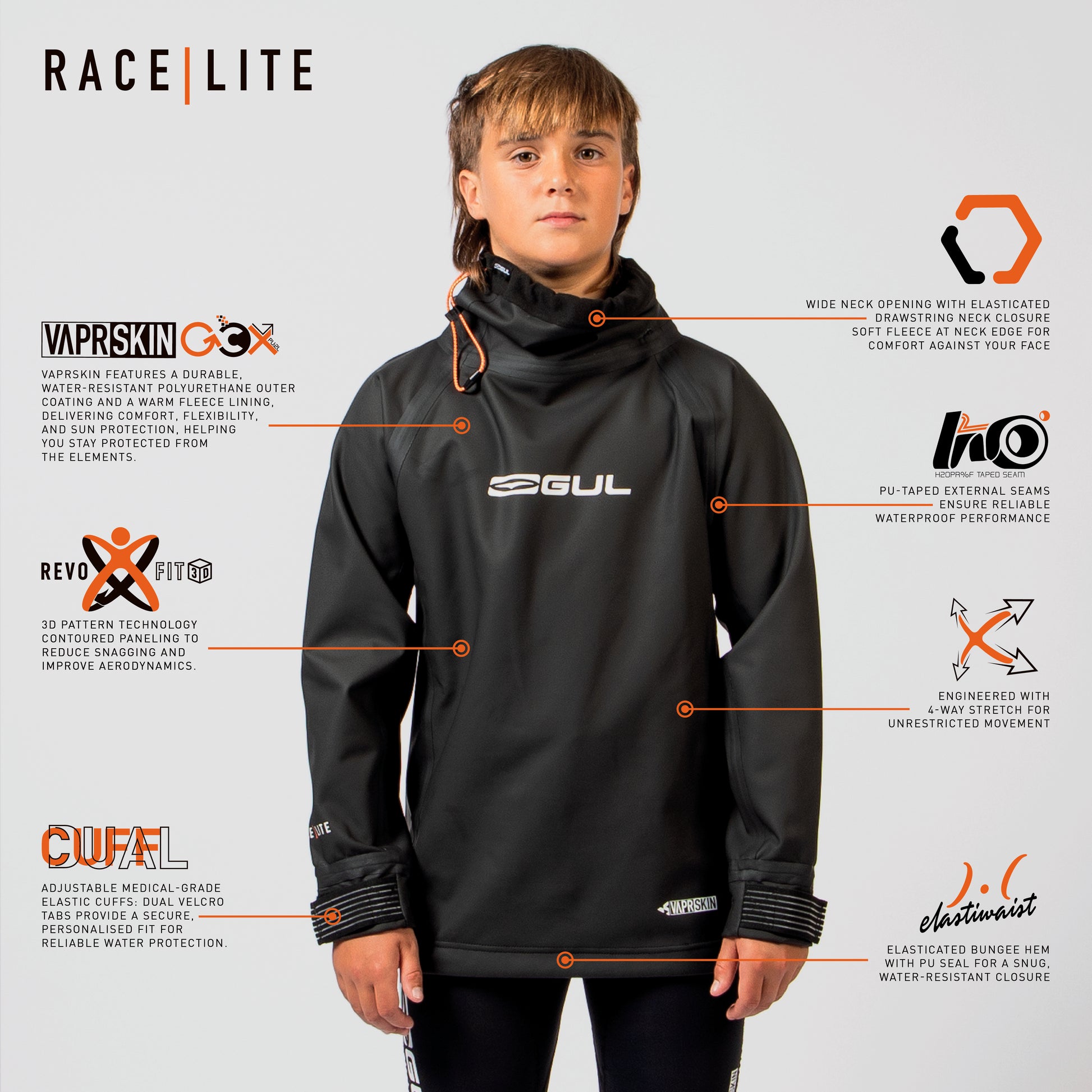 RACE-LITE JUNIOR SPRAYTOP
